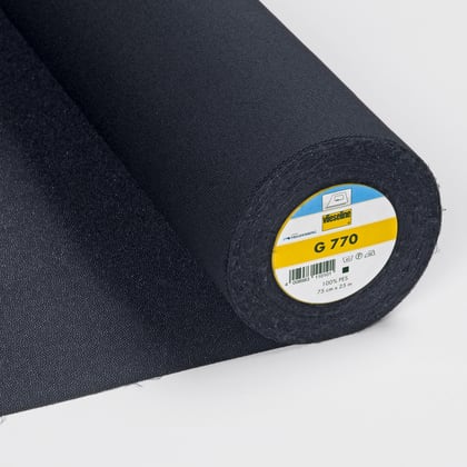 Entretela tejida G770 Negro