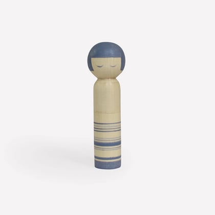 Alfiletero Kokeshi - Azul
