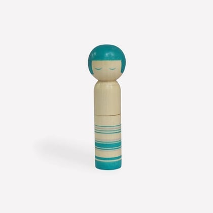 Alfiletero Kokeshi - Verde