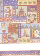 Trapo de cocina - Navidad en color - Patchwork