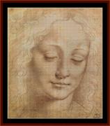 Leonardo - Cabeza femenina