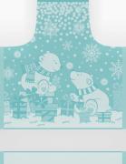 Mandil Polar Lurex - Aqua