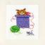 Tarjetas de felicitaciones: Gatos juguetones