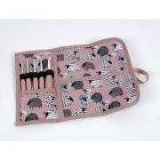 Cartera de crochet Pecorelle - Rosa