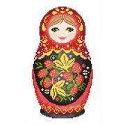 Matryoshka - Khokhloma painting