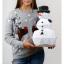 Monigote de nieve - Kit de papercraft