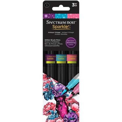 Marcadores Sparkle Glitter Spectrum Noir - Antique Vintage