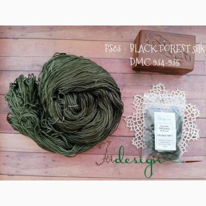 Hilo de seda - Black forest