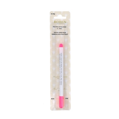 Marcador textil tinta rosa