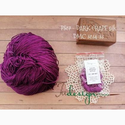 Hilo de seda - Dark grape