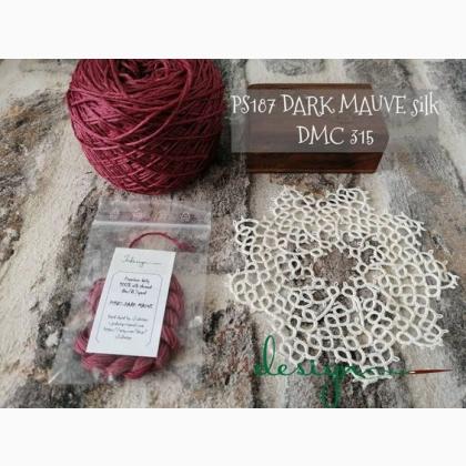 Hilo de seda - Dark mauve