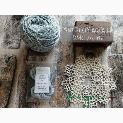 Hilo de seda - Dirty aqua