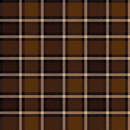 Tartan - Marrón
