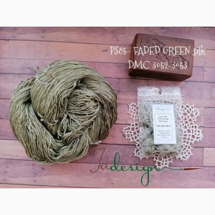 Hilo de seda - Faded green