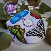Butterfly Biscornu