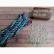 Hilo de seda - Teal-fuchsia