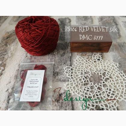 Hilo de seda - Red velvet