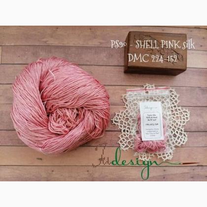 Hilo de seda - Shell pink