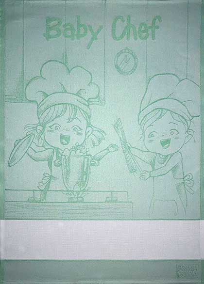 Trapo de cocina - Baby Chef - Verde