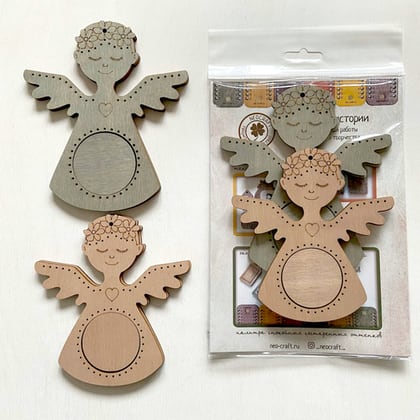 Angels Cross-Stitch Frame Set (2 pcs)