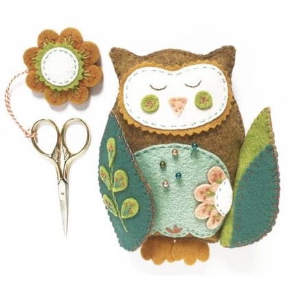 Kit fieltro Búho con tijeras