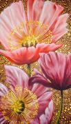 Three Pink Poppies