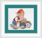Elf with Hedgehog