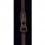 Cremallera espiral universal negro (400) - old brass