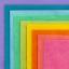 Fieltro pack Arc en ciel 15x15cm.