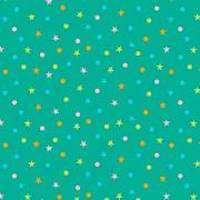 Lunares y estrellas (verde)