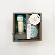 Set Alfiletero Kokeshi - Verde