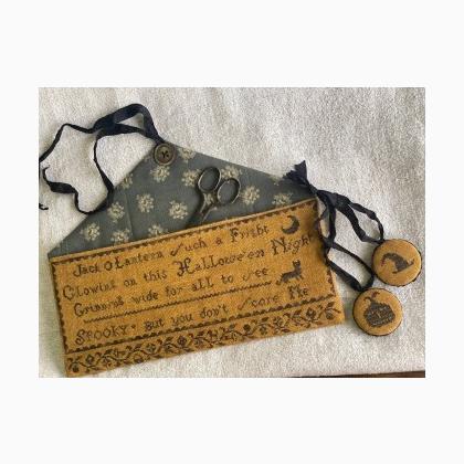 Jack O Lantern Sewing Pocket &Chatelaine