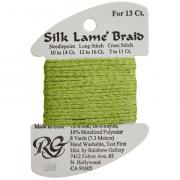 Silk Lame' Braid - LB36 Chartreuse