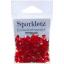 Sparkletz Embellishments - Corazones Rojos
