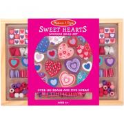 Set perlitas de madera - Sweet Hearts