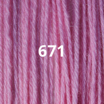 Tapestry Wool Hank - Bubble Gum Pink 671