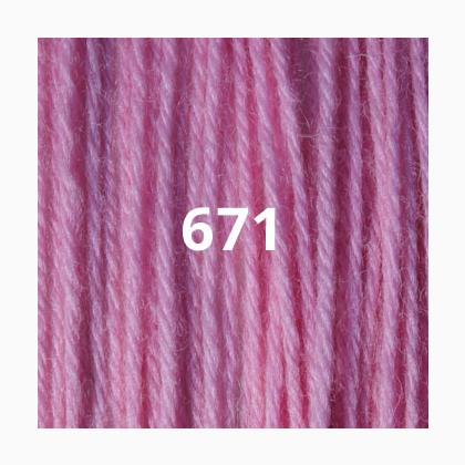 Tapestry Wool - Bubble Gum Pink 671