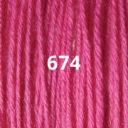 Crewel Wool - Bubble Gum Pink 674