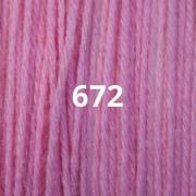 Crewel Wool Hank - Bubble Gum Pink 672