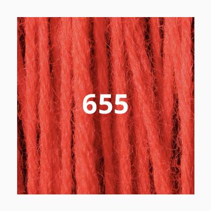 Crewel Wool Hank - Hot Neon 655