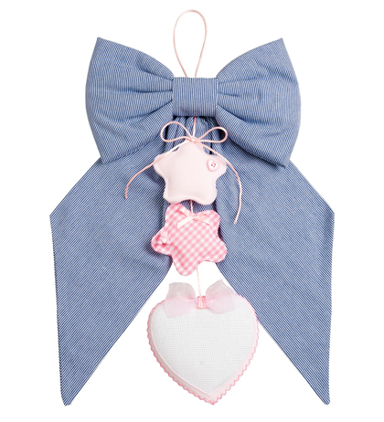 Cinta Neonato - Pois 3D - Rosa