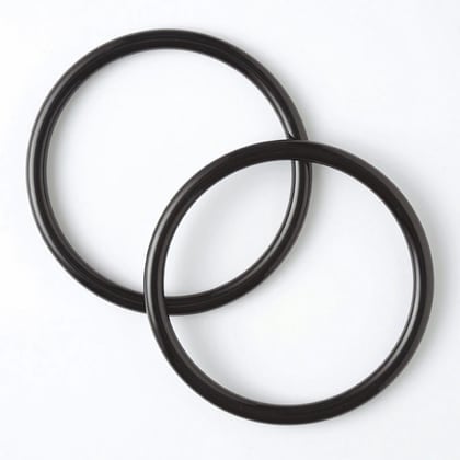 Anillos para bolsas (asas) Furoshiki - Negro