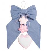 Cinta Neonato - Pois 3D - Rosa