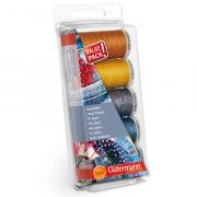 Juego de hilos de costura para jeans