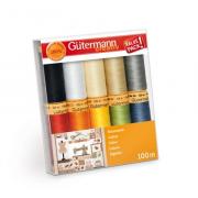 Set de hilos de coser Ne50-1