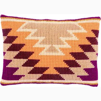Almohada rectangular: Motivos Kilim