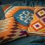 Almohada rectangular: Motivos Kilim