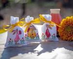 Bolsitas Popurrí: Conejos de pascua en el jardín de tulipanes