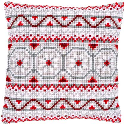 Almohada: Patrón Noruego
