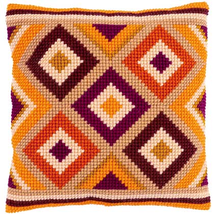 Almohada: Motivos Kilim 2